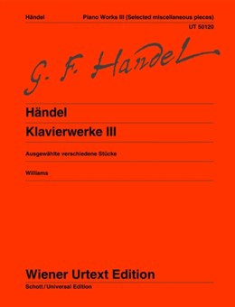 Klavierwerke: Vol.3: Selected Misc Works: Piano  (Wiener Urtext)