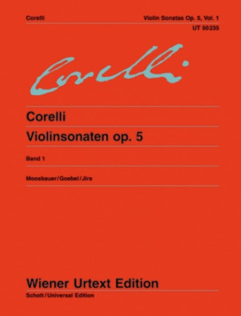 Sonatas Vol.1 Op.5: Violin and Piano (Wiener Urtext)