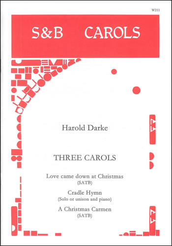 3 Carols: Vocal: Satb