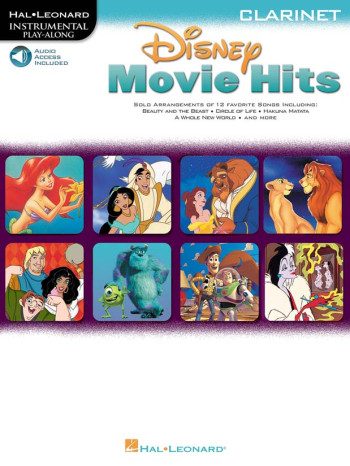 Disney Movie Hits: Clarinet: Book & Audio Download
