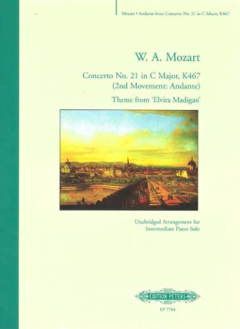 Andante From Concerto No 21 In C Major K467: Piano (Elvira Madigan) Arr Flint