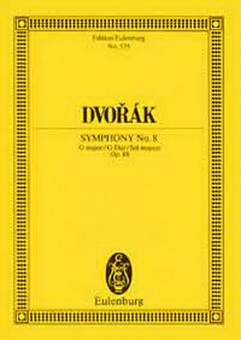 Symphony No.8: G Major: Op88: Miniature Score