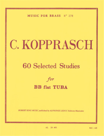 60 Selected Studies For Bb Tuba (Leduc)