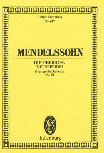 Hebrides Overture: Op26 : Miniature Score