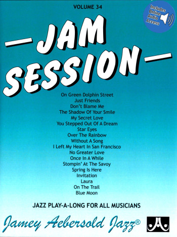 Aebersold Vol.34: Jam Session: All Instruments: Book & Audio