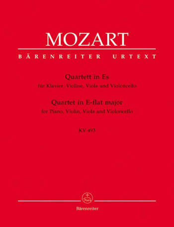 Mozart: Piano Quartet K493 Eb: Piano,violin,viola and Cello