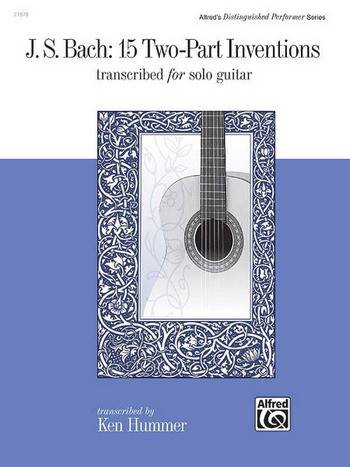 15 Two Part Inventions: Guitar (Alfred)