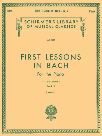 First Lessons: Book 2 Piano (Schirmer)