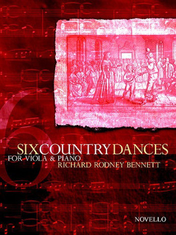 6 Country Dances: Viola and Piano