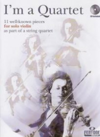 Im A Quartet: Violin: Book & CD (Fentone)
