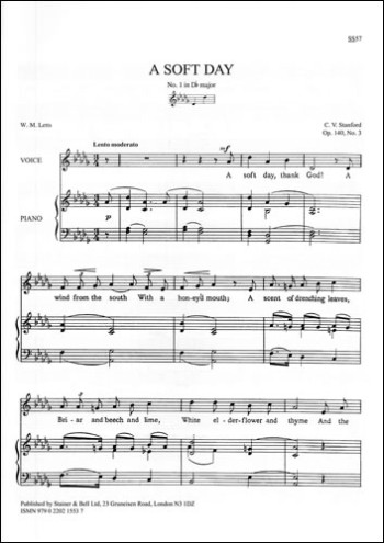 Soft Day Db Major vocal(S&B)