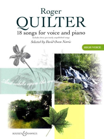 18 Songs High Voice And Piano (B&H)