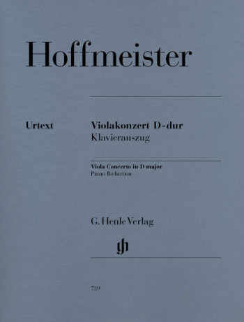 Concerto D Major: Viola And Piano  (Henle)