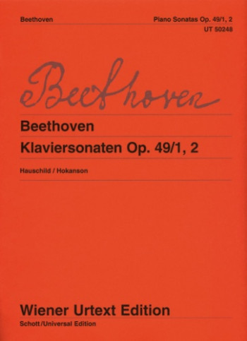 Piano Sonatas G Major & G Minor: Op.49 (Wiener Urtext)