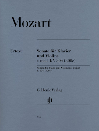 Sonata E Minor K304: Violin & Piano (Henle)