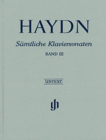 Complete Sonatas Vol.3 Piano Hardback (Henle)