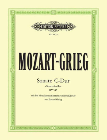 Sonata In C Major 'Sonata Facile' K545: Two Pianos (2PF) (Peters)