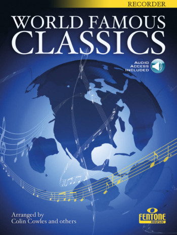 World Famous Classics: Recorder: Book & Audio (Fentone)