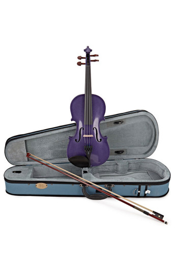 Stentor Harlequin Purple Violin Outfit