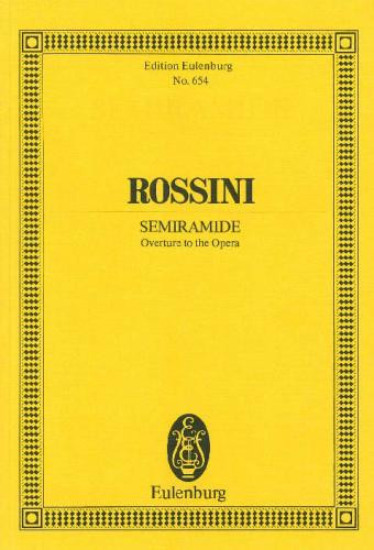 Semiramide Overture: Miniature Score