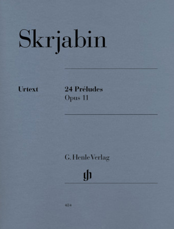 24 Preludes Op.11: Piano  (Henle)