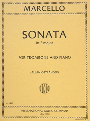 Sonata F Maj: Trombone and Piano