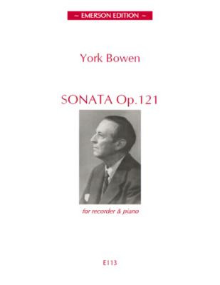 Sonata Op.121 Treble Recorder & Piano(Emerson)