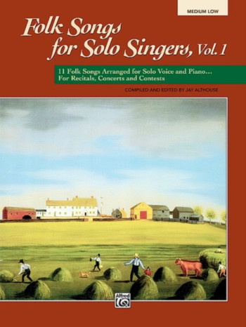 Folk Songs For Solo Singers Vol.1 Medium Low Voice (Althouse)
