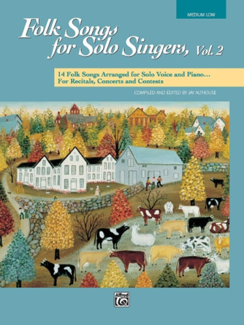 Folk Songs For Solo Singers Vol.2 Medium Low Voice (Althouse)