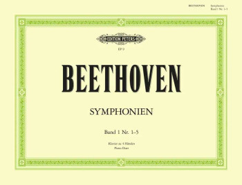 Symphonies Vol.1: 1-5: Piano 4 Hands (Peters)