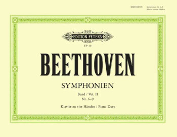 Symphonies Vol.2: 6-9: Piano 4 Hands (Peters)