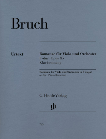 Romance F Major Op85: Viola And Piano (Henle)