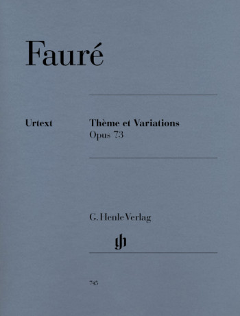 Theme and Variations Op.73: Piano  (Henle Ed)