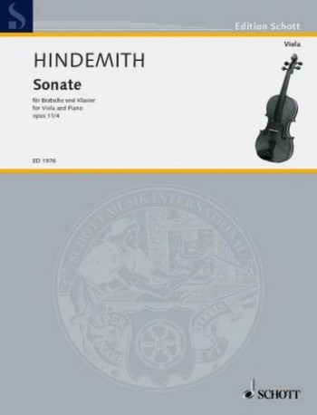 Sonata F Major Op11/4: Viola & Piano (Schott)
