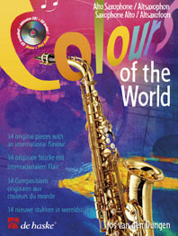 Colours Of The World: Alto Saxophone: Book & Audio