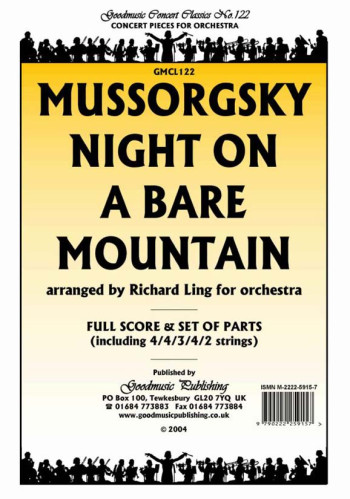 Night On A Bare Mountain Orchestra Score And Parts