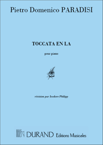 Toccata A Major: Piano (Durand)