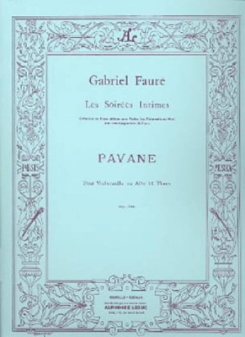 Pavane: Viola Or Cello & Piano  (Hamelle)