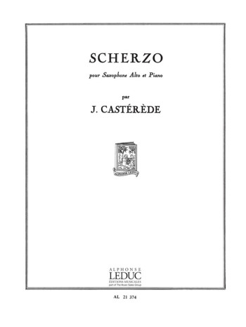 Scherzo: Alto Saxophone (Leduc)