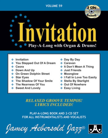 Aebersold Vol.59: Invitation: All Instruments: Book & CD