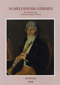 50 Melodious Studies: Clarinet Solo (Pamela Weston)