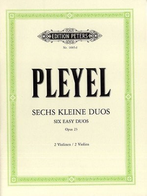 6 Duos Op23: Violin Duet (Peters)
