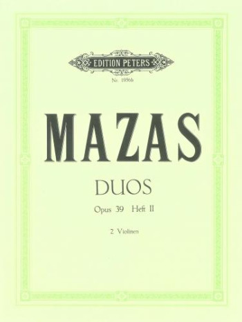 Violin Duets : Op39: Pt2: Violin