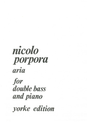Aria: Double Bass (Yorke)