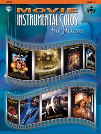Movie Instrumental Solos: Violin: Book & CD