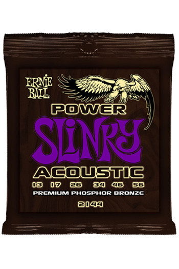 Ernie Ball Earthwood Acoustic Guitar 2144 Phosphor Bronze Medium 13-56