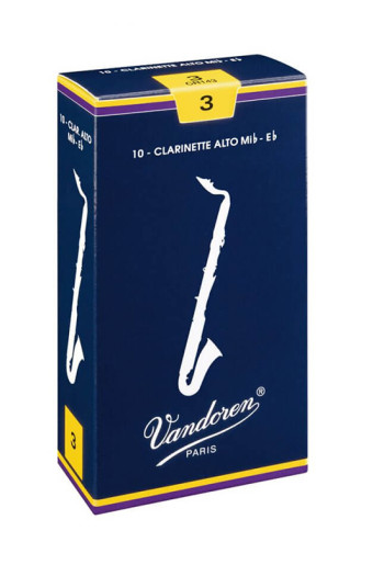 Vandoren Traditional Alto Clarinet Reeds (10 Pack)