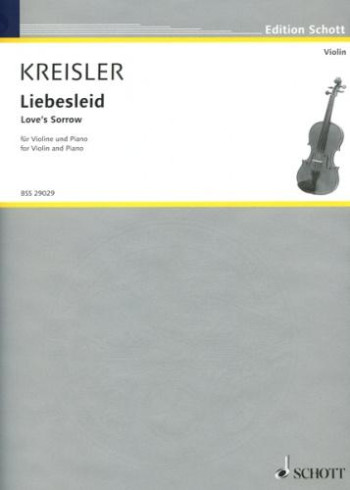 Liebesleid: Violin and Piano