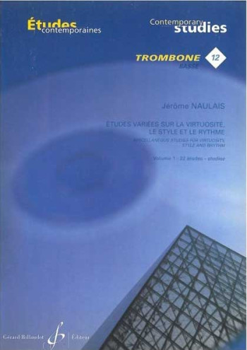 Etudes Variees De Virtuosite: 3: Bc: Trombone (naulais)