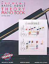 Alfred's Basic Adult Piano Theory Book: Level 1